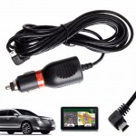 Dakota автомобільна зарядка кутова 90° в прикурювач 12-30v 2.4A Mini Usb для навігатора або відеореєстратора