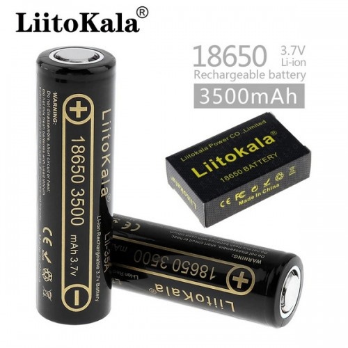 Високоємний акумулятор LiitoKala Lii-35A 3500mAh 10A Li-Ion Panasonic