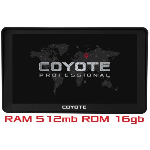 GPS навігатор COYOTE 790 Delivery Star PRO TYPE C 7 дюймів RAM 512mb ROM 16Gb з картами навігації