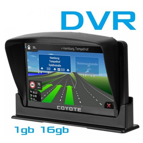 Купить GPS навигатор Видеорегистратор GPS COYOTE 940 DVR Double Hector PRO 1Gb Ram 16Gb Rom Андроид 7 дюймов экран + Full HD с картами навигации 2024 года