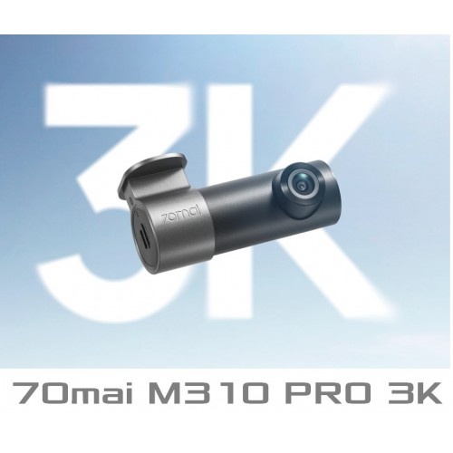 Оригинальный автомобильный видеорегистратор Xiaomi 70Mai M310 PRO 3K (=M310 PLUS 3K) Smart Dash Cam CN с украинской прошивкой и чехлом