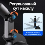 Автомобільний тримач кріплення для телефона в машину на лобове скло або панель на вакуумній присосці DAKOTA AirLock Mag 360 автотримач для iPhone MagSafe та інших