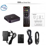 Популярная Смарт ТВ приставка X96 Mini S905W 1гб/8гб + Фильмы + Телевидение. Полностью настроена и готова к работе