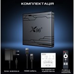 Новая модель Смарт ТВ приставки X96 NEX 4гб 32Гб Android 14 для просмотра фильмов телевидения серфинга в интернете з голосовим пультом