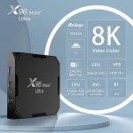 Популярная Смарт ТВ приставка X96 MAX+ ULTRA 4гб 32Гб S905X4 для просмотра фильмов телевидения серфинга в интернете