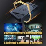 Новая модель Смарт ТВ приставки X96Q PRO + plus 4гб 64Гб Android 14 для просмотра фильмов телевидения серфинга в интернете з голосовим пультом