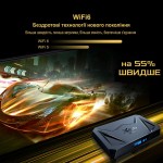 Нова модель Смарт ТВ приставки X96Q PRO + plus 4гб 32Гб Android 14 для перегляду фільмів, телебачення, серфінгу в інтернеті з голосовим пультом