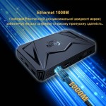 Новая модель Смарт ТВ приставки X96Q PRO + plus 4гб 64Гб Android 14 для просмотра фильмов телевидения серфинга в интернете з голосовим пультом
