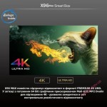 Популярная Смарт ТВ приставка X96 MAX 4гб/64гб для просмотра фильмов телевидения серфинга в интернете