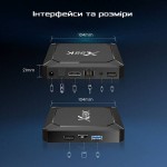 Популярна X98K 4гб 32Гб RK3528 Смарт ТВ Приставка Андроїд 13 WiFi 6 + Телебачення + Фільми. Повністю налаштована і готова до роботи Популярна X98K 4гб 32Гб RK3528 Смарт ТВ Приставка Андроїд 13 WiFi 6 + Телебачення + Фільми. Повністю налаштована і готова до роботи