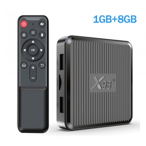 Популярная Смарт ТВ приставка X98Q S905W2 1гб/8гб Андроид 11 + Фильмы + Телевидение. Полностью настроена и готова к работе