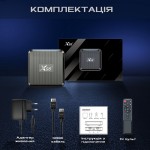 Популярная Смарт ТВ приставка X98Q S905W2 2гб/16гб Андроид 11 + Фильмы + Телевидение. Полностью настроена и готова к работе Популярная Смарт ТВ приставка X98Q S905W2 2гб/16гб Андроид 11 + Фильмы + Телевидение. Полностью настроена и готова к работе