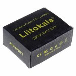 Високоємний акумулятор 26650 LiitoKala Lii-50A 5000mah оригінальний 10A Li-Ion чорний