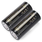 Высокоемкий аккумулятор 26650 LiitoKala Lii-50A 5000mah оригинальный 10A Li-Ion черный