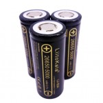 Високоємний акумулятор 26650 LiitoKala Lii-50A 5000mah оригінальний 10A Li-Ion чорний