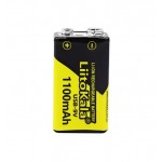 Акумулятор 9V 6F22 крона LiitoKala USB-9V 1100mAh Li-ion USB Type-C оригінал