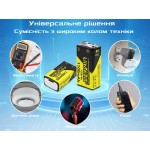 Акумулятор 9V 6F22 крона LiitoKala USB-9V 1100mAh Li-ion USB Type-C оригінал