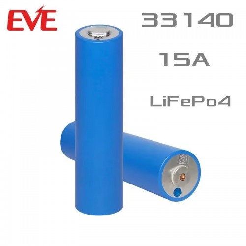 Аккумулятор EVE 33140 LiFePo4 C33 3.2В 15Ah высокотоковый последняя версия V2
