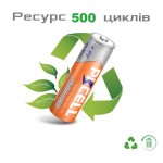 PKCELL Ni-Zn AA 2500mWh Никель-цинковий аккумулятор АА