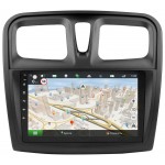 Купить Штатную магнитолу для Renault Sandero 2013+ Dakota 9824 PremiumSound на Android 8 + Голосовое управление + Навител Украина лицензия