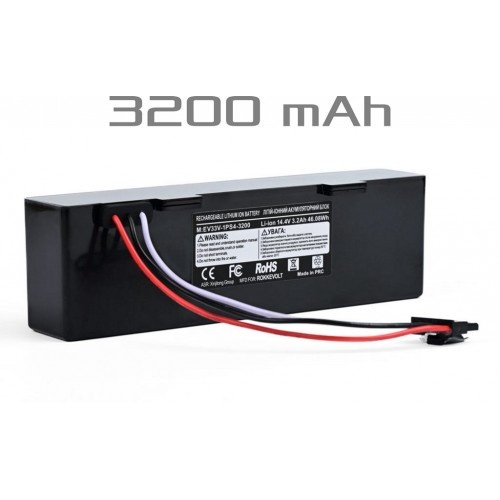 Купити змінний акумулятор робота пилососа Xiaomi Mi Robot Vacuum Mop P, Mop 2S, STYTJ02YM SKV4109GL XM200023 3200 мАг 14,4В Rokkevolt на елементах EVE для заміни Xiaomi MH1-4S1P-SC / C015550012700