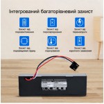 Купити змінний акумулятор робота пилососа Xiaomi Mi Robot Vacuum Mop P, Mop 2S, STYTJ02YM SKV4109GL XM200023 3200 мАг 14,4В Rokkevolt на елементах EVE для заміни Xiaomi MH1-4S1P-SC / C015550012700