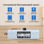 Поменять аккумулятор робот пылесоса Xiaomi Robot Vacuum S10+ B105 6400 мАч 14,4В Rokkevolt на елементах EVE для замены Xiaomi P2150-4S2P-MMBK Поменять аккумулятор робот пылесоса Xiaomi Robot Vacuum S10+ B105 6400 мАч 14,4В Rokkevolt на елементах EVE для замены Xiaomi P2150-4S2P-MMBK