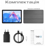 Планшетный ПК на Андроид 15 Dakota TAB12 10.1″ IPS-экраном 4G LTE Bluetooth и GPS + Чехол
